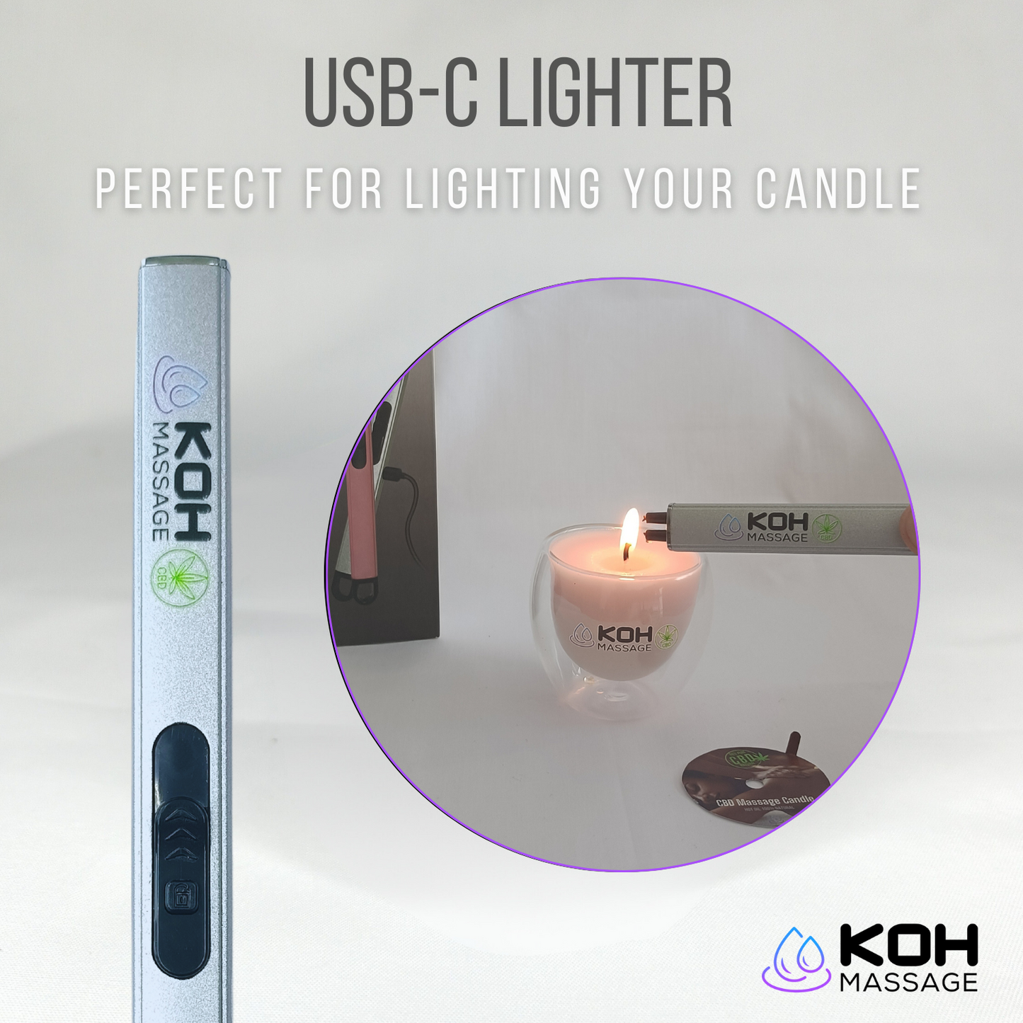 USB Lighter for candle - ไฟแช็ก USB สำหรับเทียน