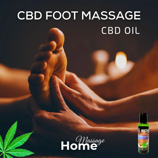 Kata : CBD Foot Massage – CBD Oil with Pure CBD & Coconut Oil – Lightness & Circulation
